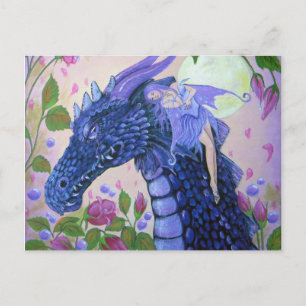 Drakentranen van Fantasy Artist Lori Karels Briefkaart