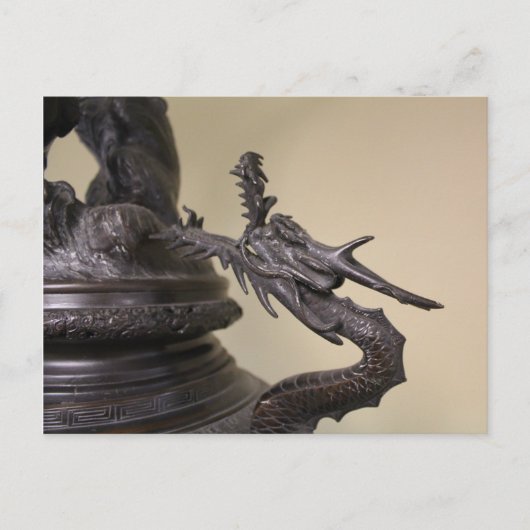 drakenurn briefkaart (Voorkant)