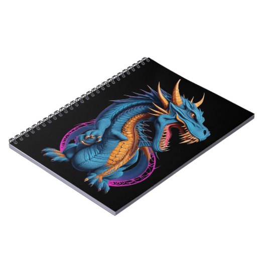 Drakenvector Notitieboek (Linkerzijde)