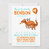 Drakenverjaardag Kaart (Voorkant)