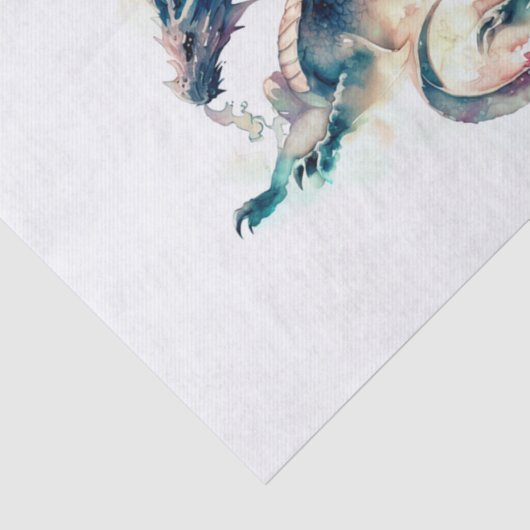drakenverrukking tissuepapier (Detail)