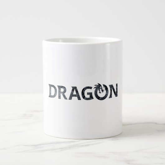 Drakenvlam Grote Koffiekop (Voorkant)