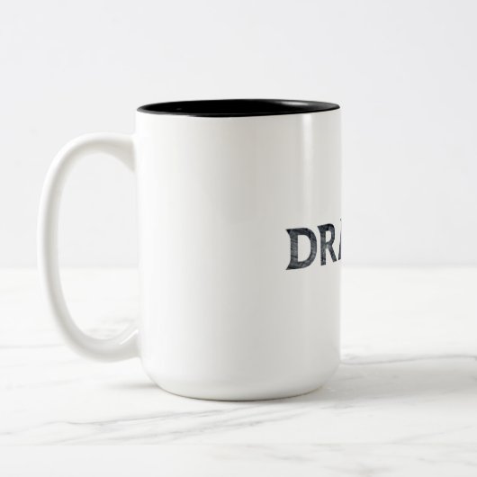 Drakenvlam Tweekleurige Koffiemok (Links)