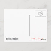 Drakenvleugels van stammenlichaam briefkaart (Achterkant)