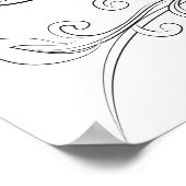 Drakenvlieg die volwassen poster tekent (Hoek)