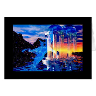 Drakenvliegen voorbij de rand van de nacht