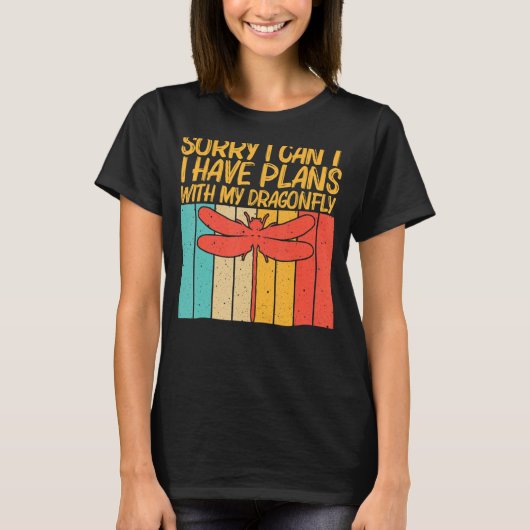  drakenvlucht voor mannen Dragonfly Insect T-shirt (Voorkant)