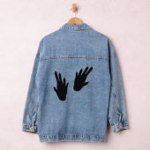 Drakenvoetafdrukken Herpetoloog Reptile Pa Denim Jacket (Hangar)