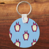 Drakenvrucht:  inkttekening. sleutelhanger (Voorkant)