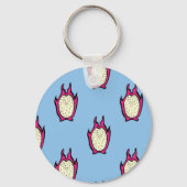 Drakenvrucht:  inkttekening. sleutelhanger (Achterkant)