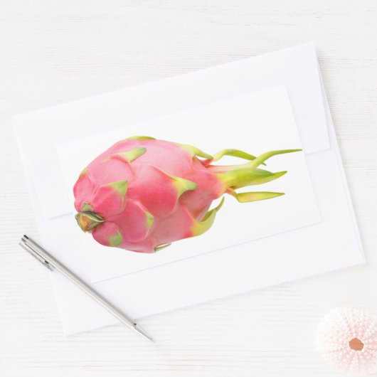 Drakenvrucht Rechthoekige Sticker (Envelop)