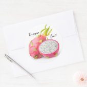 Drakenvrucht Ronde Sticker (Envelop)
