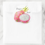 Drakenvrucht Ronde Sticker (Tas)