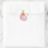 Drakenvrucht Ronde Sticker (Tas)