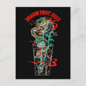 drakenvruchtesap briefkaart (Voorkant)