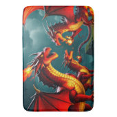 Drakenvuur Badmat (Voorkant Verticaal)