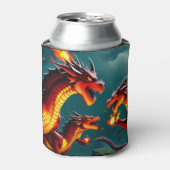 Drakenvuur Blikjeskoeler (Blikje Voorkant)