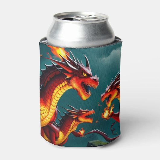 Drakenvuur Blikjeskoeler (Blikje Voorkant)