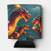 Drakenvuur Blikjeskoeler (Achterkant)