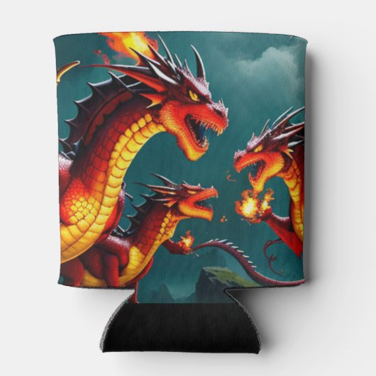 Drakenvuur Blikjeskoeler (Achterkant)