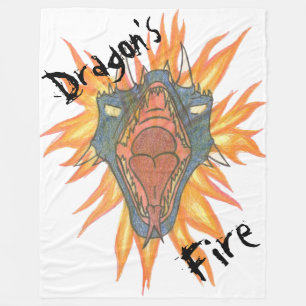 Drakenvuur Fleece Deken