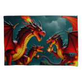 Drakenvuur Kussensloop (Voorkant)