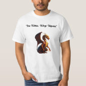 "Drakenvuur: laat je geest los" T-shirt (Voorkant)