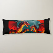 Drakenvuur Lichaamskussen (Achterkant)