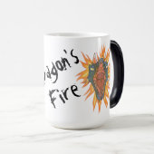 Drakenvuur Magische Mok (Voorkant rechts)