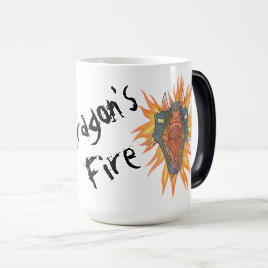 Drakenvuur Magische Mok (Voorkant rechts)