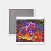 Drakenvuur magneet (Voorkant / Achterkant)
