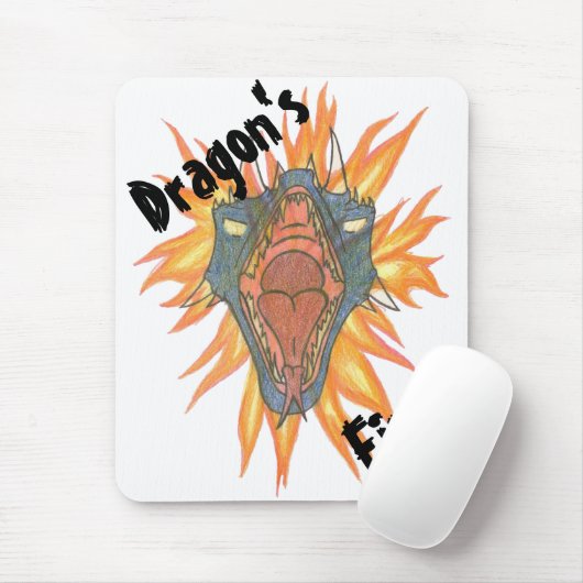 Drakenvuur Muismat (Met muis)