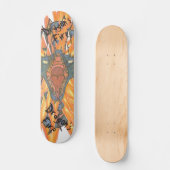 Drakenvuur Persoonlijk Skateboard (Voorkant)