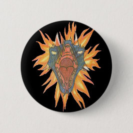 Drakenvuur Ronde Button 5,7 Cm