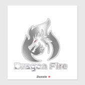 Drakenvuur Sticker (Vel)