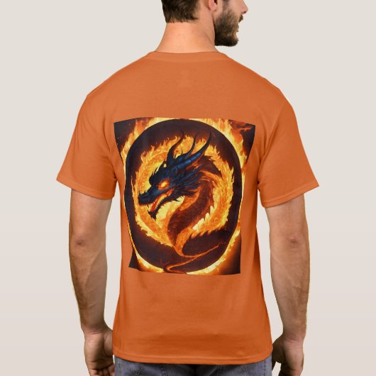 Drakenvuur T-shirt (Achterkant)