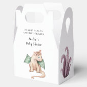 Drakenweegschalen en Baby-giechels Bedankdoosjes (Geopend)