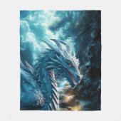 Drakenwereld Fleece Deken (Voorkant)
