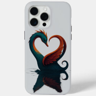 Drakenzwaan van de liefde iPhone 15 pro max hoesje
