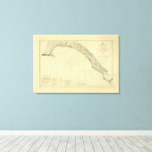 Drake's Bay, Californië Canvas Afdruk (Insitu (Houten vloer))