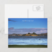 Drake's Island van Cremyll, Cornwall Briefkaart (Voorkant / Achterkant)