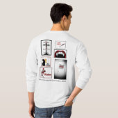 Drake's screenplay t-shirt (Achterkant volledig)