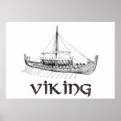 Drakkar-Poster Poster (Voorkant)