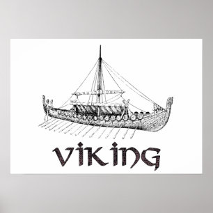 Drakkar-Poster Poster