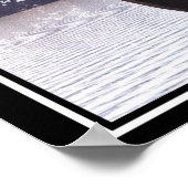 Drakkar Vikingschip Zeilschip Poster (Hoek)