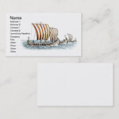 Drakkar-Visitekaartje Visitekaartje (Voorkant / Achterkant)