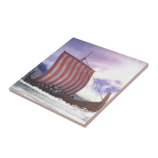 Drakkers Tegeltje (Zijkant)