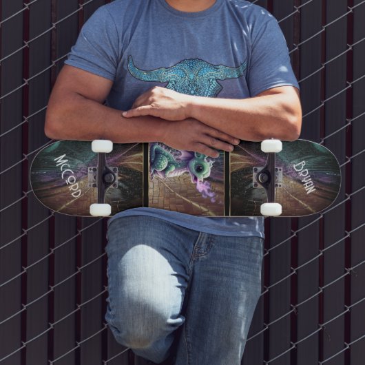 Drakon en Kerker Persoonlijk Skateboard (Buiten 3)