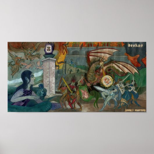 Drakus Battle Poster (Voorkant)