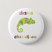 Drama Chameleon Ronde Button 5,7 Cm (Voorkant)